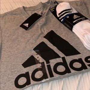Adidas Socks & T shirt